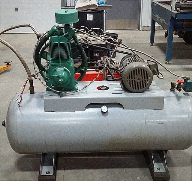 Champion 2-cylinder (primary, secondary) reciprocating air compressor