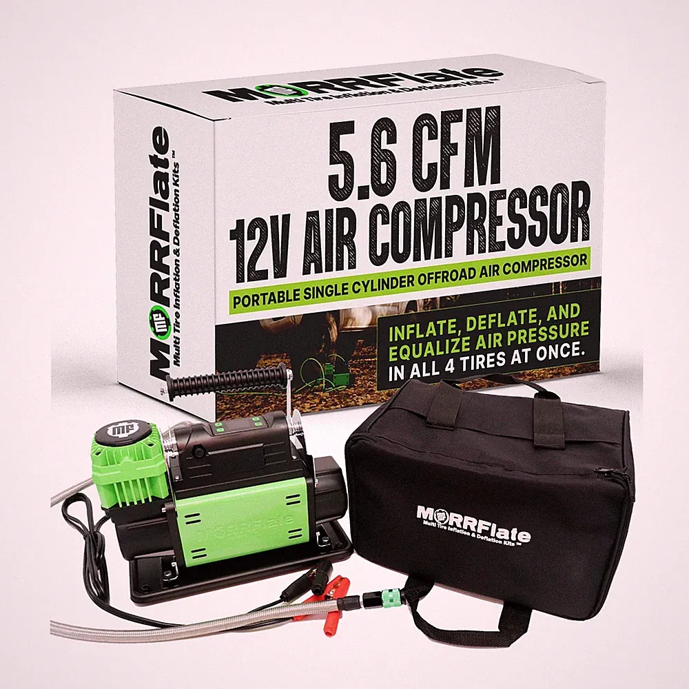 MORRFlate Air Compressor FiveSix PSI Pro With Auto Shut Off Mode | Portable S...