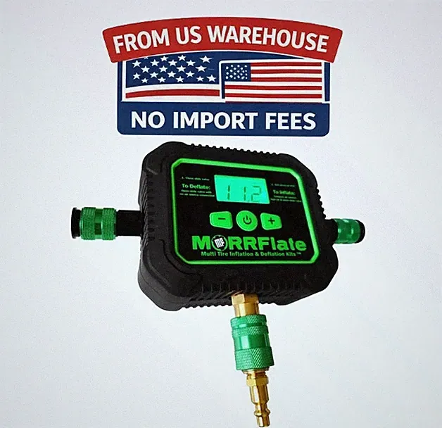 MORRFlate Air Hub AutoMagic Digital Tire Pressure Controller Inflation Deflation